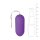 EasyToys Remote Controllable Vibrating Egg Vibro-Ei Lila 8,0 cm ⌀ 3,5 cm