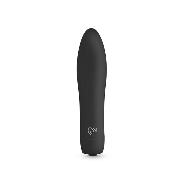 EasyToys Velvet Vibe Black Vibrator Schwarz 11 cm ⌀ 2,5 cm