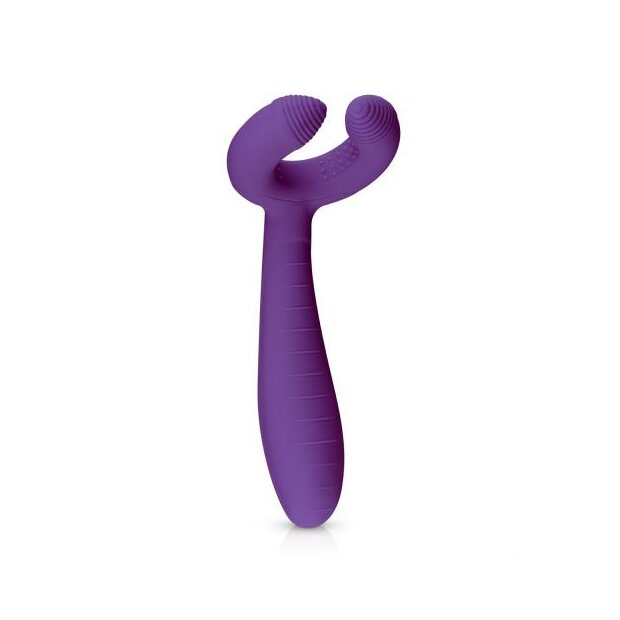 EasyToys Couples Vibrator Paarvibrator Lila 19,0 cm ⌀ 3,5 cm