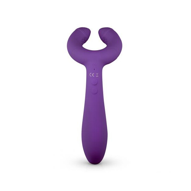 EasyToys Couples Vibrator Paarvibrator Lila 19,0 cm ⌀ 3,5 cm
