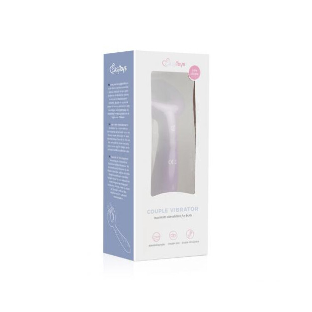 EasyToys Couples Vibrator Paarvibrator Lila 19,0 cm ⌀ 3,5 cm