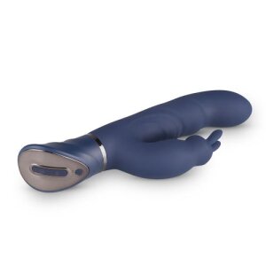 EasyToys Midnight Rabbit Vibrator Blau 24,0 cm