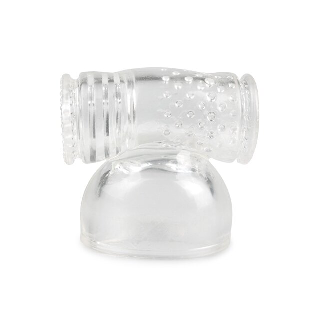 Masturbator Wand Attachment Clear
