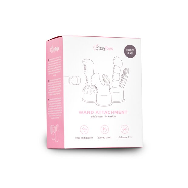 Masturbator Wand Attachment Clear
