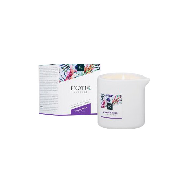 Exotiq Massagekerze Violet Rose 60g
