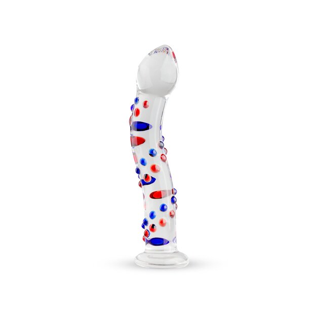 Gildo Glass Dildo Glasdildo Transparent 18,5 cm ø 3,5 cm