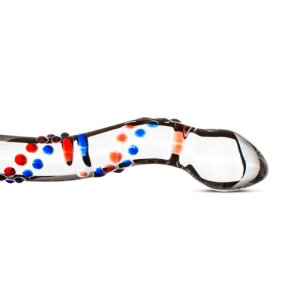 Gildo Glass Dildo Glasdildo Transparent 18,5 cm ø...