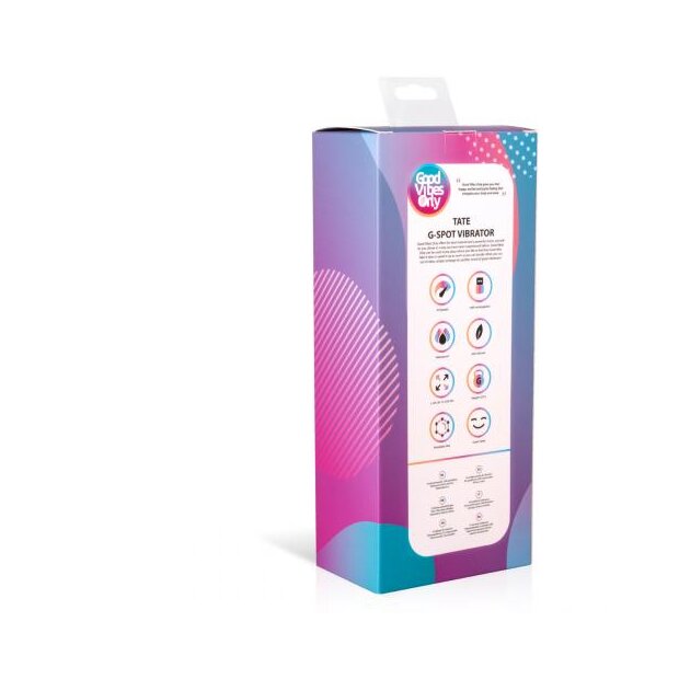 Good Vibes Only Tate G-Punkt Vibrator Türkis 20 cm