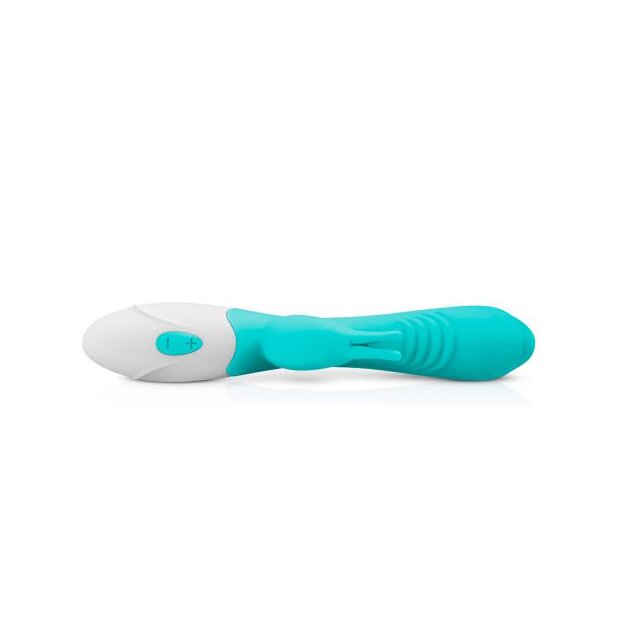Good Vibes Only Leda Rabbit Vibrator Türkis 20 cm