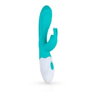 Good Vibes Only Leda Rabbit Vibrator Türkis 20 cm