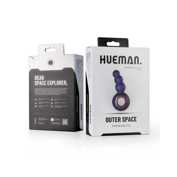 Hueman Outer Space Vibrating Anal Plug