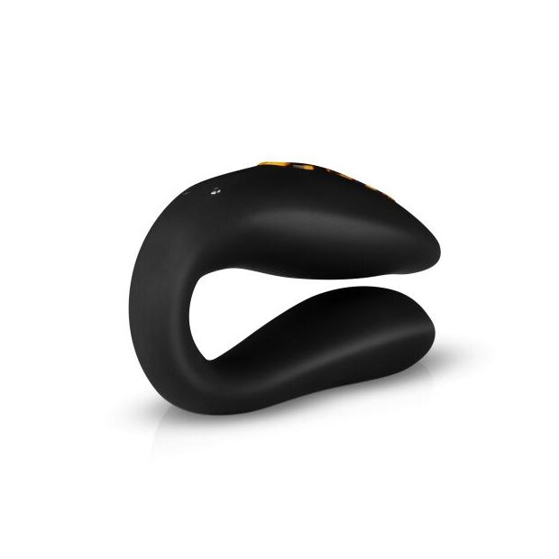 Panthra Zuna Paarvibrator Schwarz 7 cm ⌀ 3,2 cm