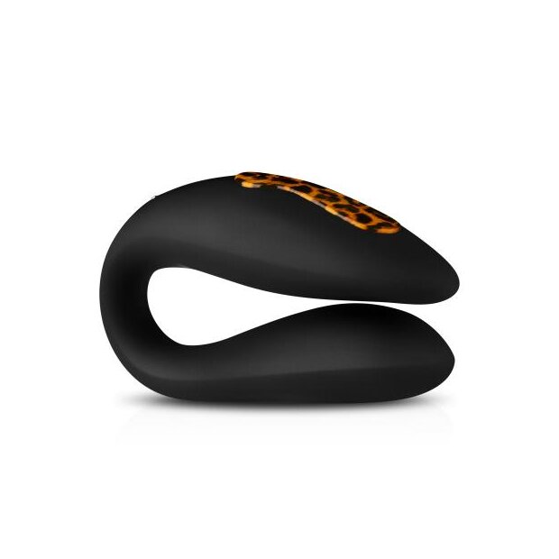 Panthra Zuna Paarvibrator Schwarz 7 cm ⌀ 3,2 cm