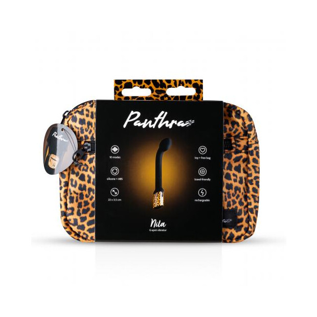 Panthra Nila G-Punkt Vibrator Schwarz 21 cm