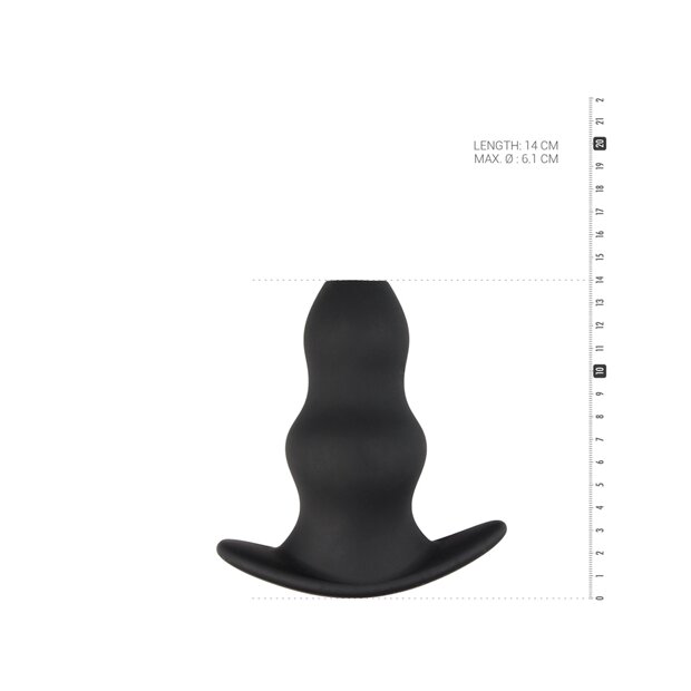 Hollow Silicone Butt Plug Medium