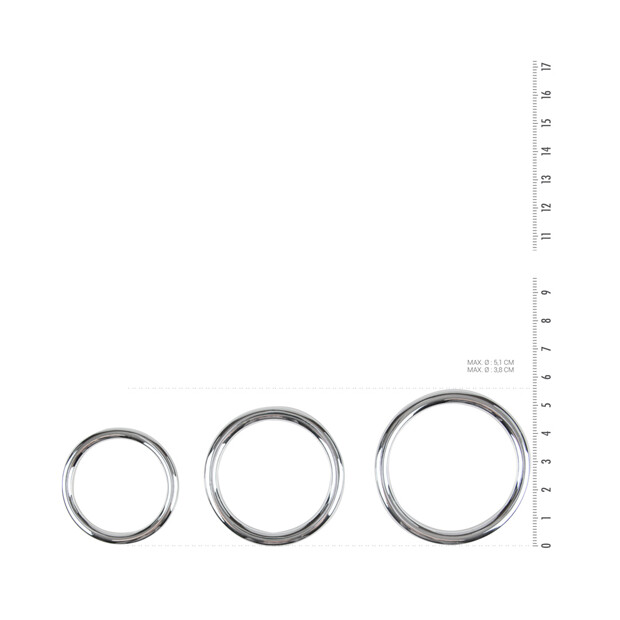 Cock/Ball Ring & Glans Ring Set