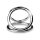 Sinner Triad Chamber Metal Cock and Ball Ring Large