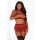 Fishnet & Lace 4-Pc Set Rot One Size - Queen Size