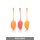 CalExotics Kegel Training Set Mango Liebeskegel Mehrfarbig ⌀ 3,25 cm 3 Teilig