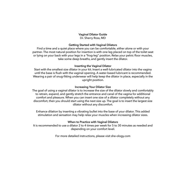 Advanced Wearable Dilator Set