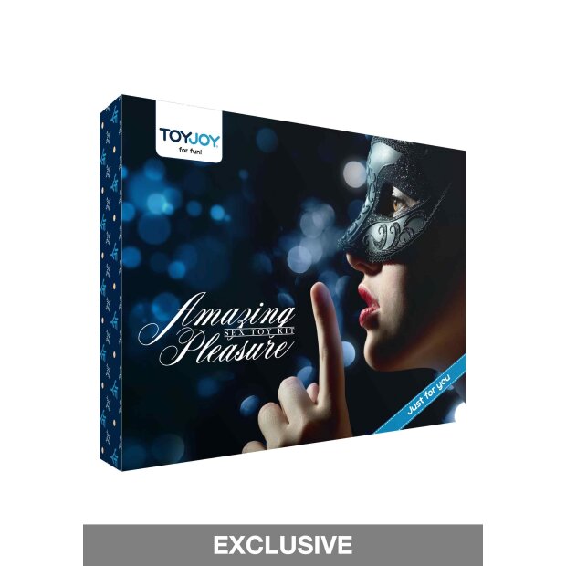 Amazing Pleasure Sex Toy Kit Black