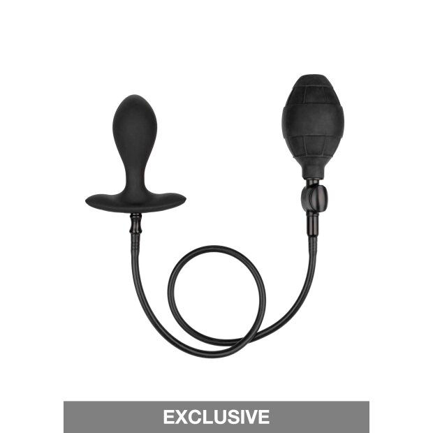 Silicone Inflatable Plug Black