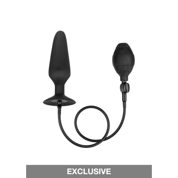 XL Silicone Inflatable Plug Black