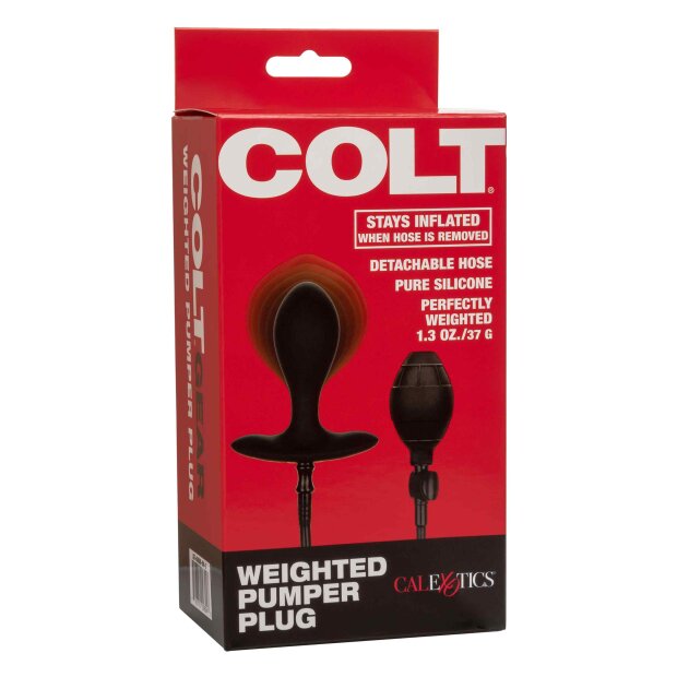 COLT Weighted Pumper Plug Black