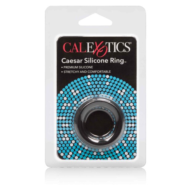 CalExotics Caesar Silicone Ring Penisring Schwarz