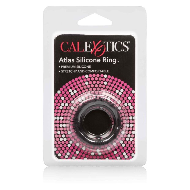 Atlas Silicone Ring Black