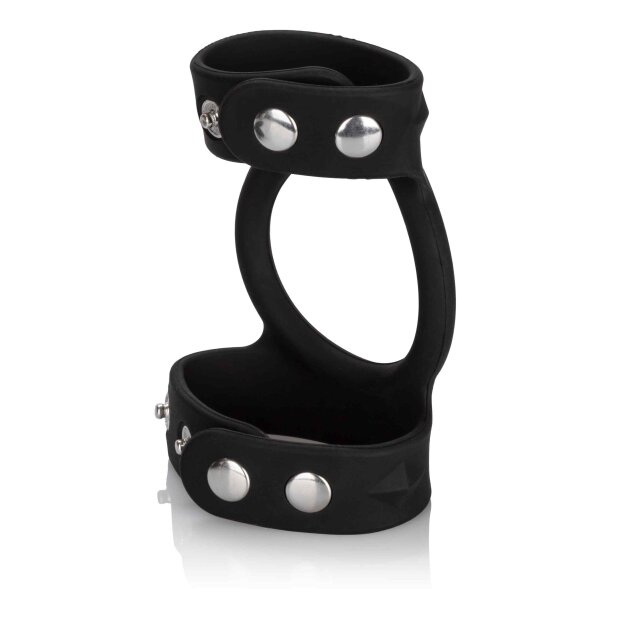 Silicone Tri-Snap C & B Cage Black