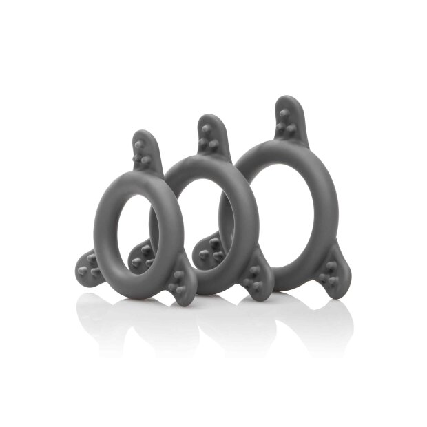 Pro Series Silicone Ring Set Black