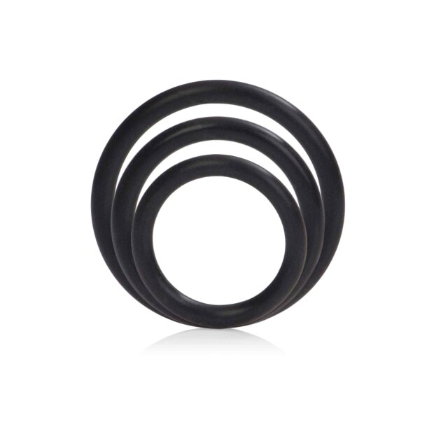 Silicone Support Rings Black