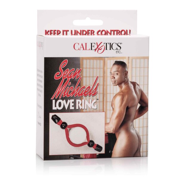 CalExotics Sean Michaels Love Ring Penisschlaufe Schwarz
