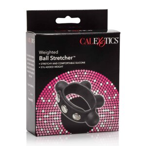CalExotics Weighted Ball Stretcher Penisring Schwarz ⌀...