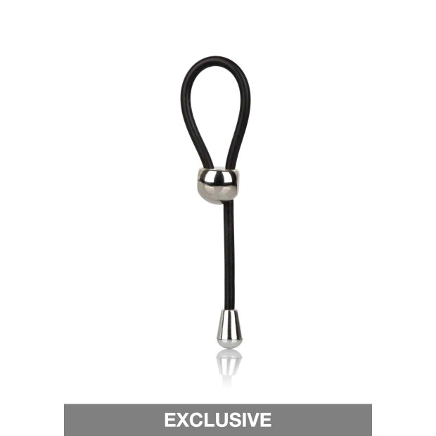 CalExotics E-Z Cinch Silicone Lasso Penisschlaufe Schwarz