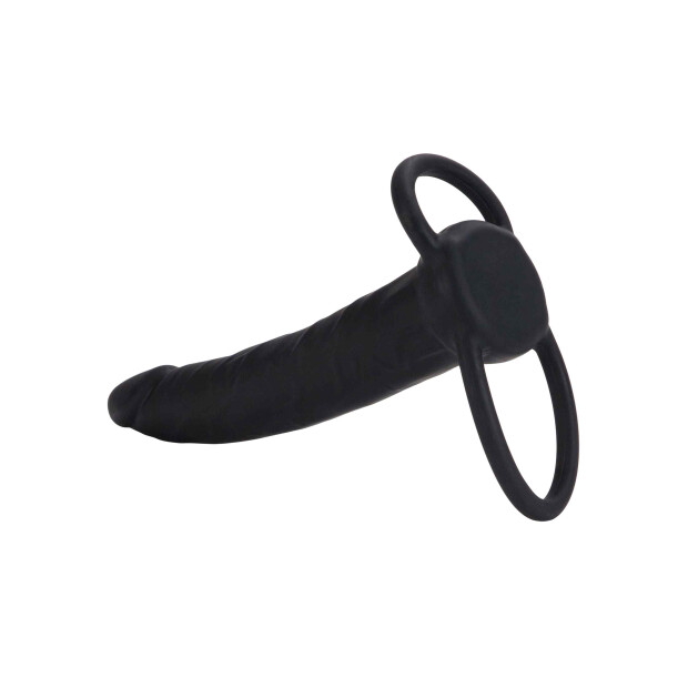 Silicone Dual Penetrator Black