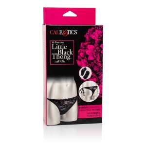 CalExotics Little Black Panty Thong Panty Vibrator...