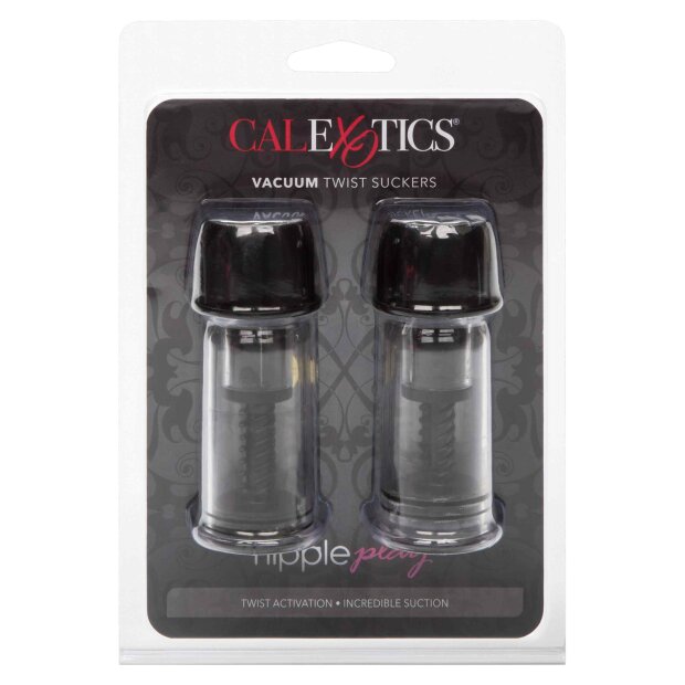 Vacuum Twist Suckers Black