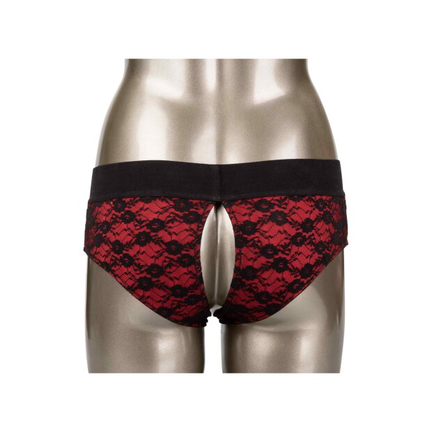 Scandal Crotchless Set S/M Black