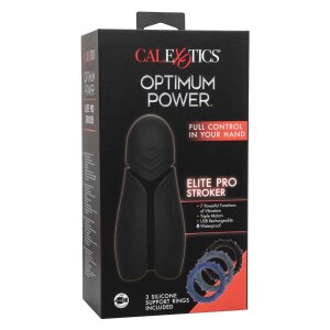 CalExotics Elite Pro Stroker Schwarz Masturbator
