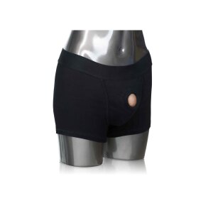 CalExotics Boxer Brief Harness Black Strap-On Schwarz M/L