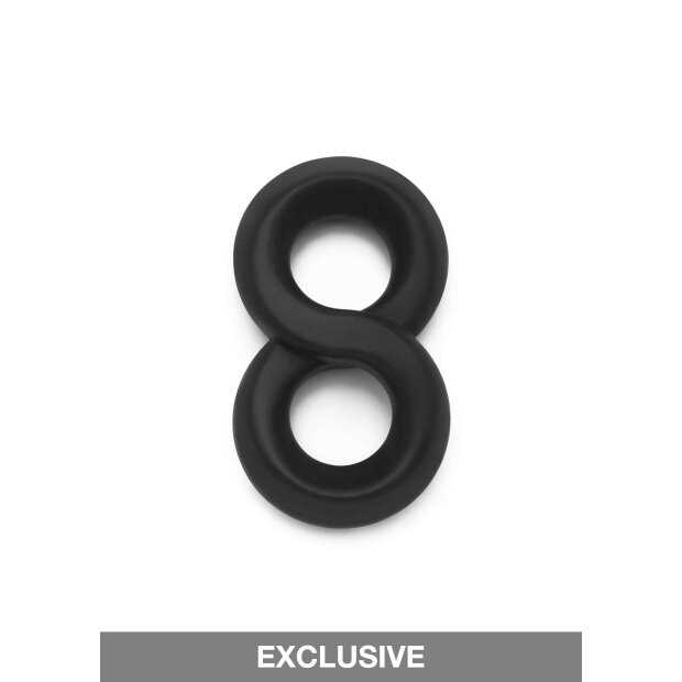 Soft Silicone Jock C-Ring Black