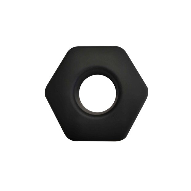 Soft Silicone Hunk C-Ring Black