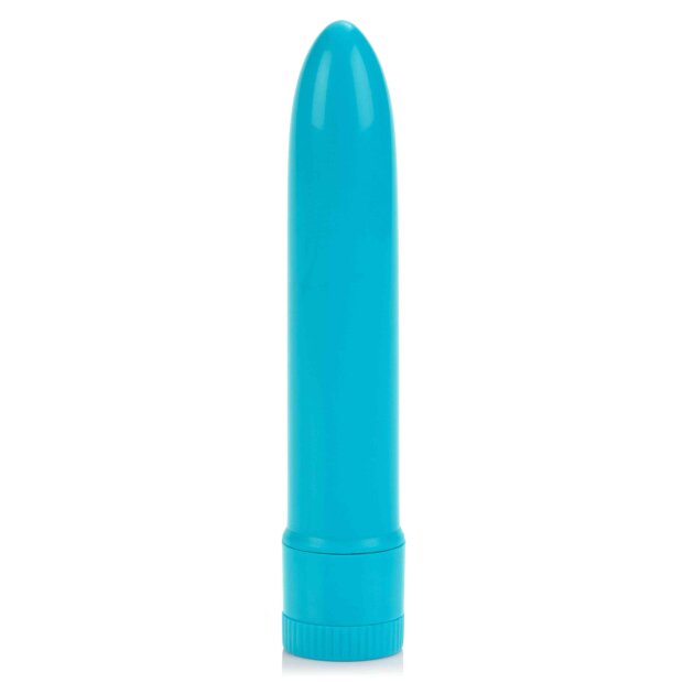CalExotics Neon Vibe Mini Vibrator Blau 11,5 cm ⌀ 2,5 cm