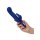 CalExotics Heated Thrusting G Rabbit Vibrator Blau 21,5 cm ⌀ 3,75 cm