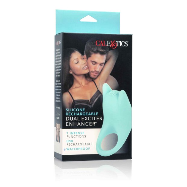 CalExotics Dual Exciter Enhancer Vibrationsring Blau