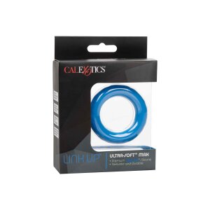CalExotics Link Up Ultra-Soft Max Penisring Blau ⌀ 3,75 cm