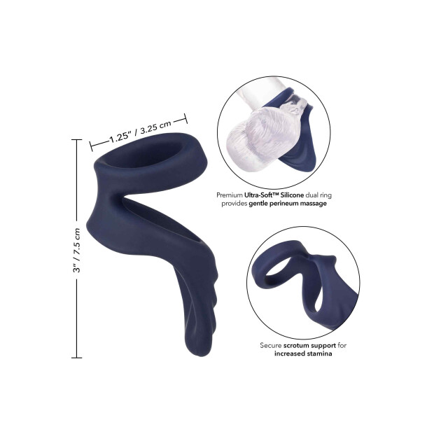 Viceroy Perineum Dual Ring Blue