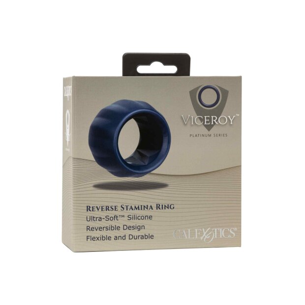 Viceroy Reverse Stamina Ring Blue